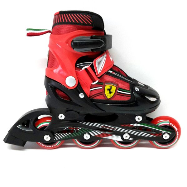 Ferrari Inline Skate verstellbare Kinder Inliner rot Gr. 30-33