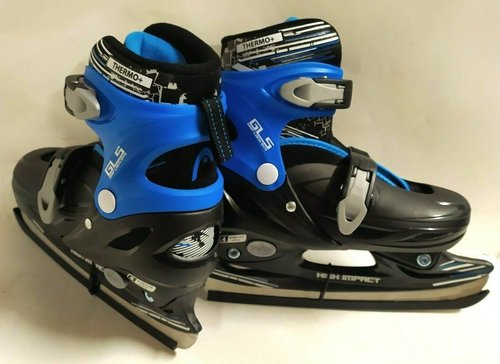 Head Cool Boy Ice Skate schwarz/blau 38-41